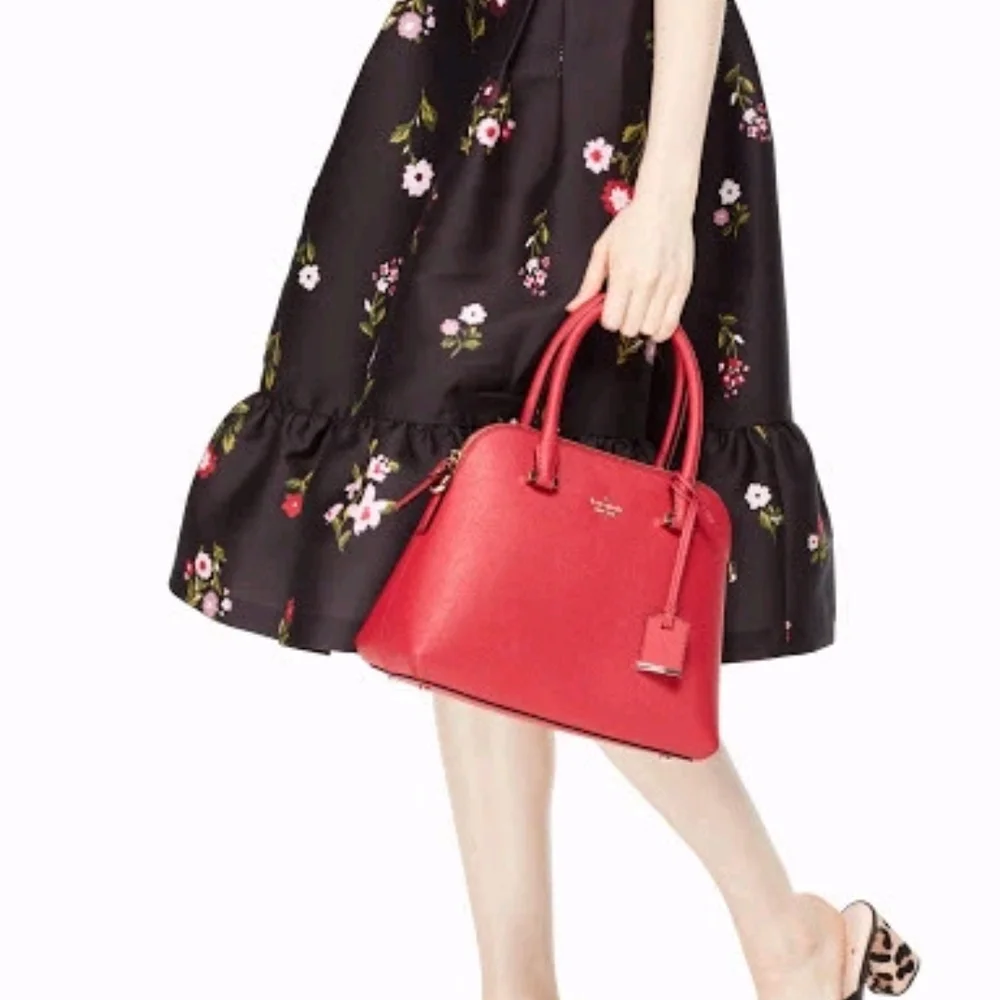 Kate Spade Vibrant Rosso Red Satchel‎